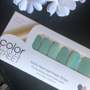 Maldives Mint nail polish strips